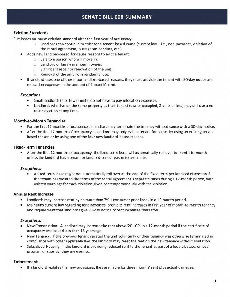 Oregon Rent Control