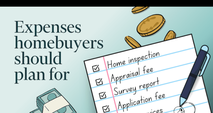 Expenses Homebuyers Should be Prepared For