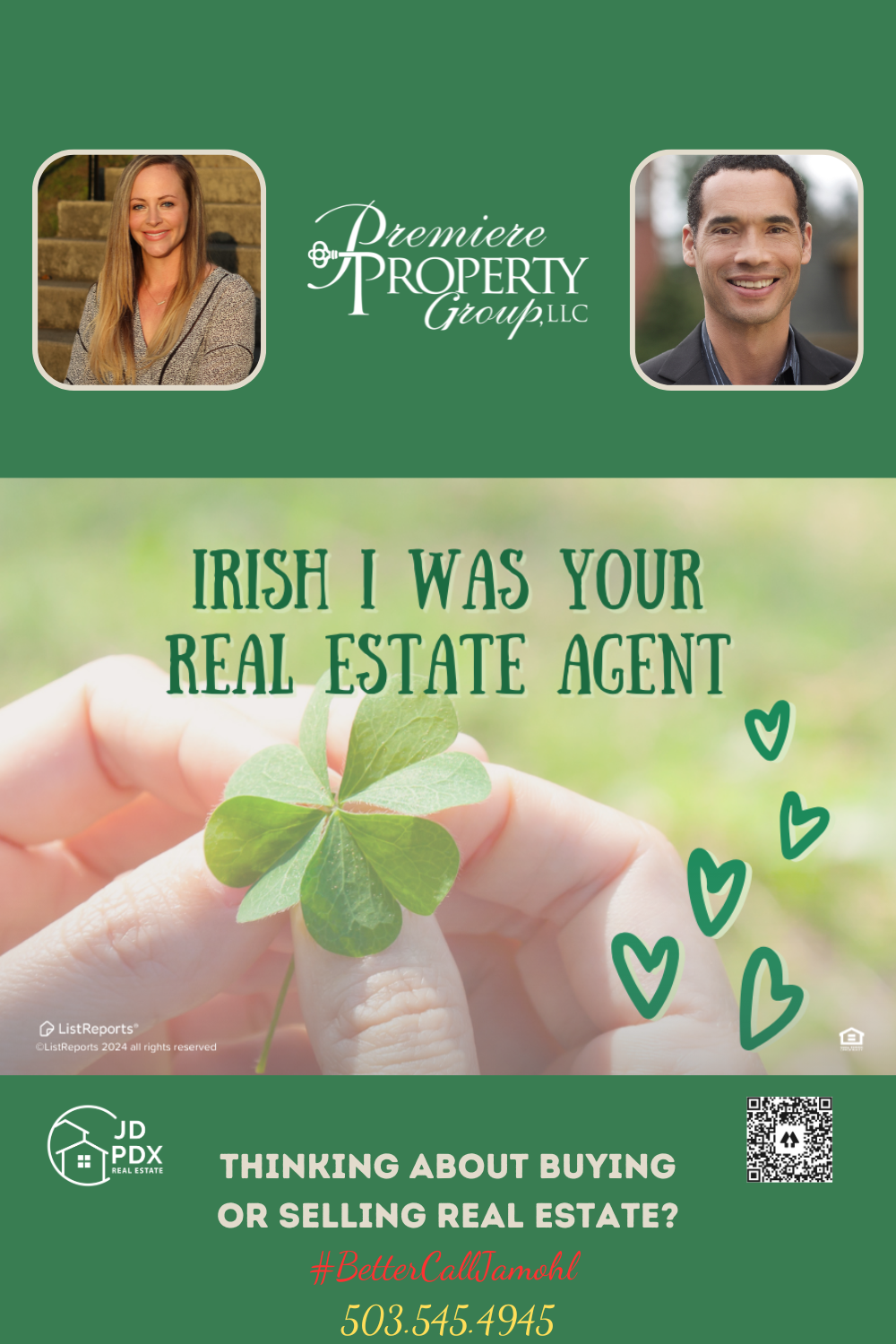 Irish I Was Your Agent