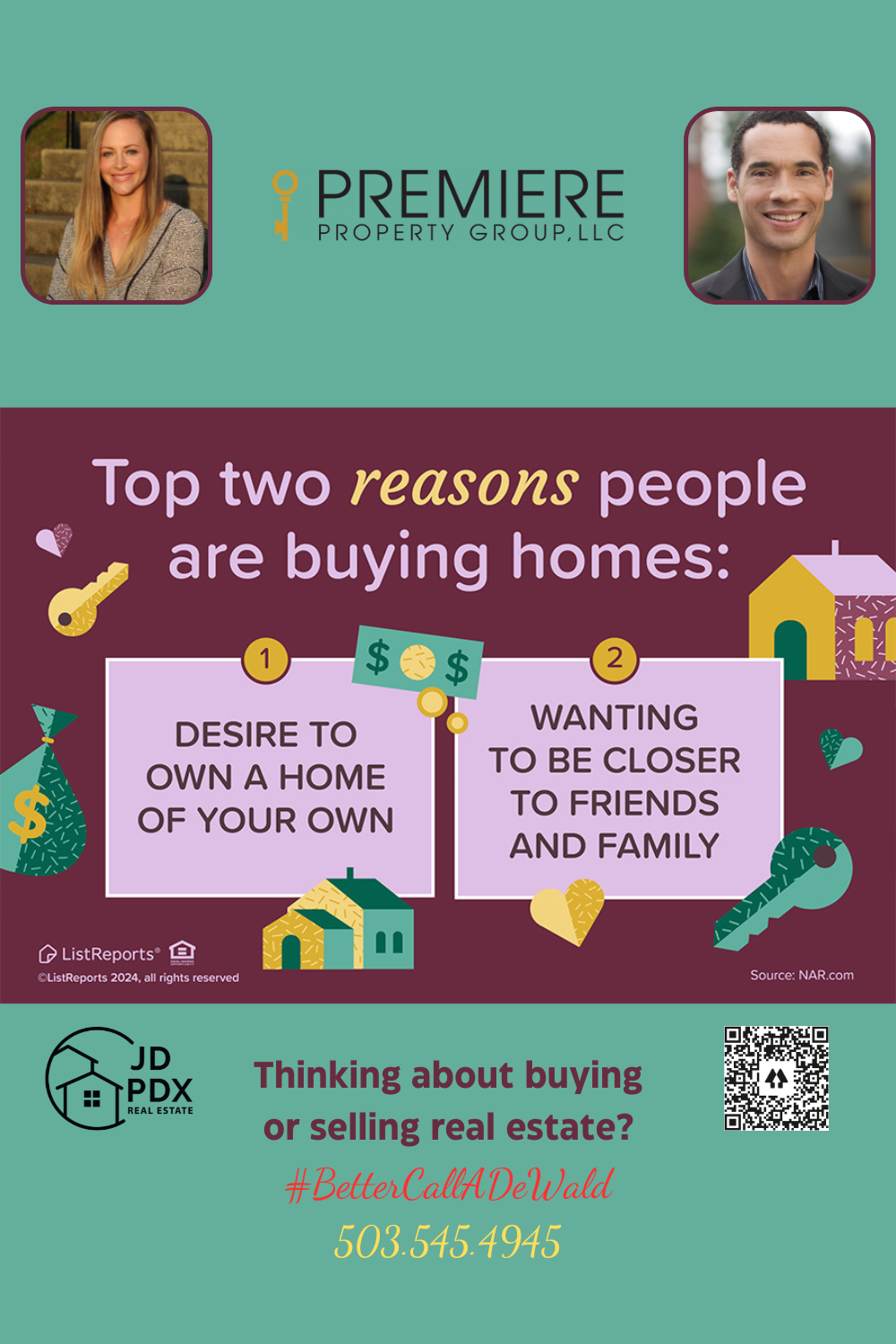 Two Reasons People Are Buying Homes