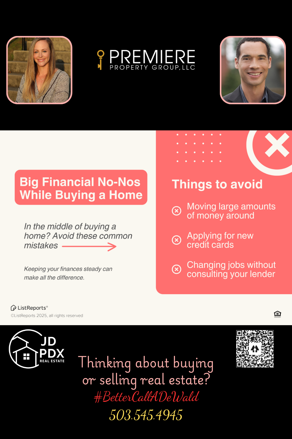 Big Financial No Nos